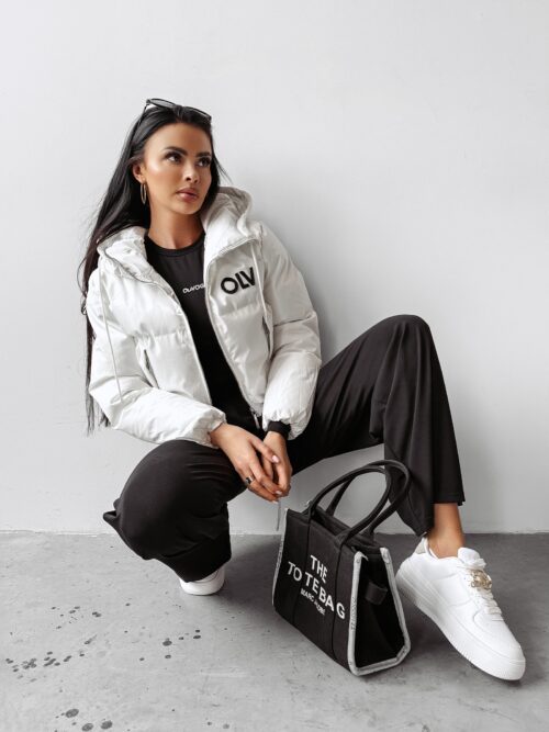 Sportowe buty damskie HEELY OLAVOGA białe