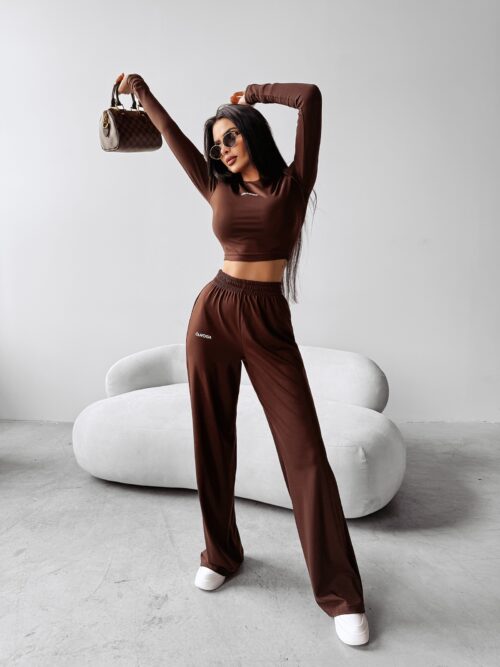 Komplet elastyczny CANARY OLAVOGA brązowy