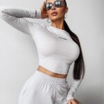 Komplet elastyczny CANARY OLAVOGA szary