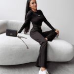 Komplet elastyczny CANARY OLAVOGA czarny