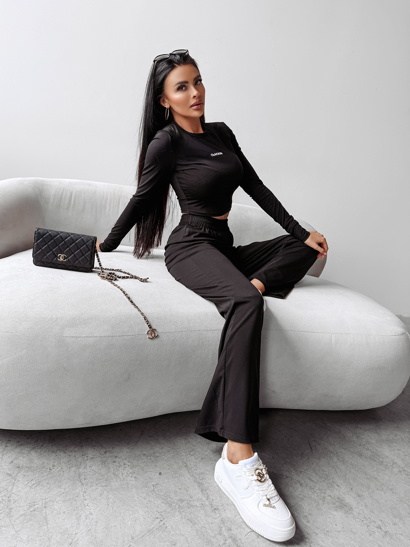 Komplet elastyczny CANARY OLAVOGA czarny