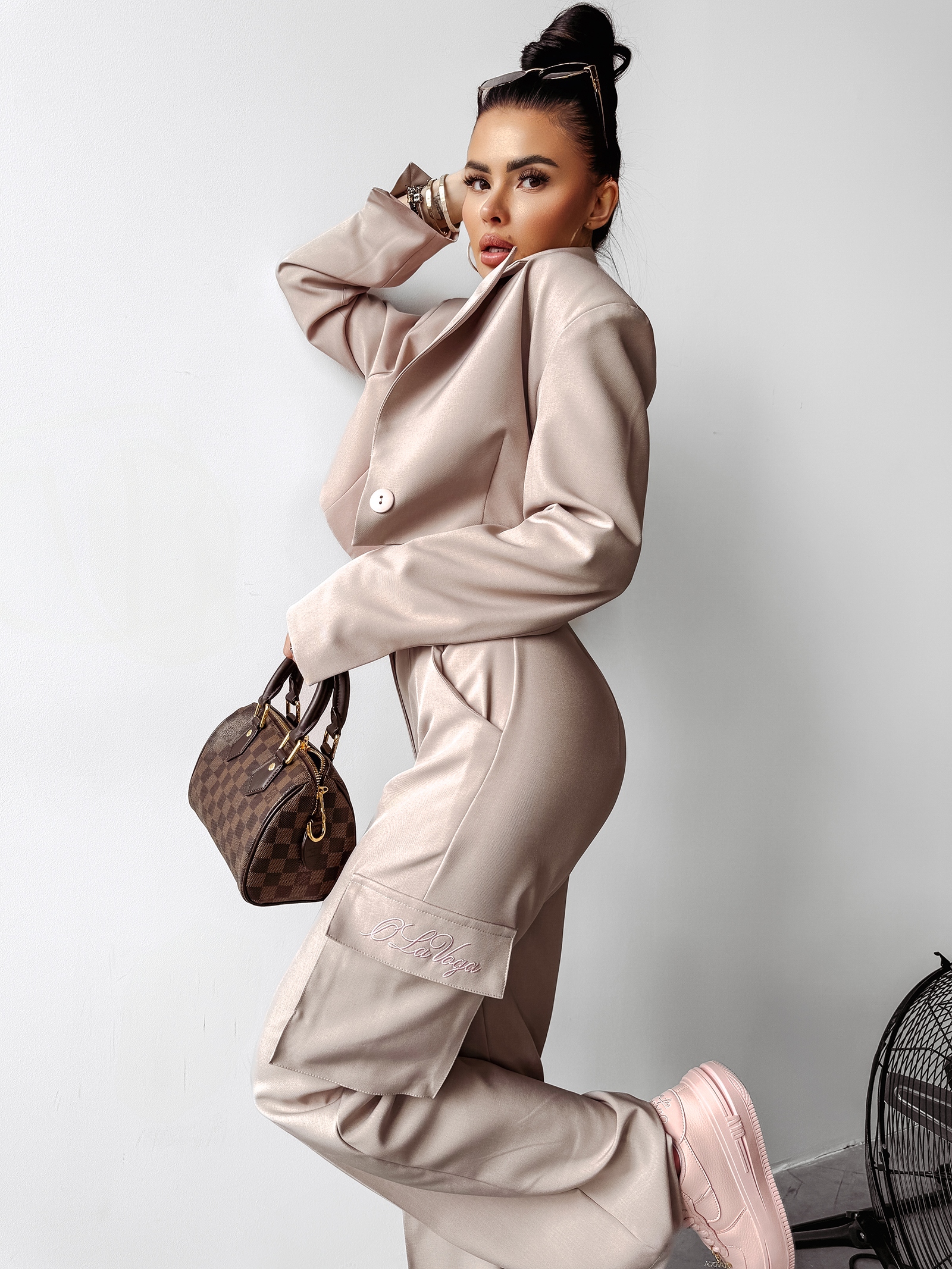 Komplet elegancki MOHITO OLAVOGA beż