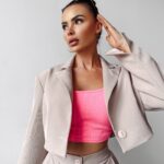 Komplet elegancki MOHITO OLAVOGA beż