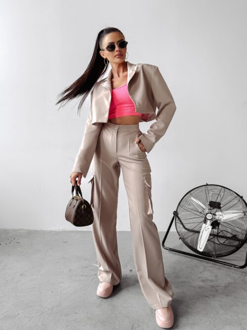 Komplet elegancki MOHITO OLAVOGA beż