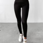 Legginsy elastyczne AFFECTION OLAVOGA czarne