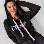 Bluza z kapturem TULUZA OLAVOGA czarna