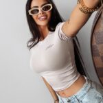 Bluzka krótka LIMA OLAVOGA j.szary