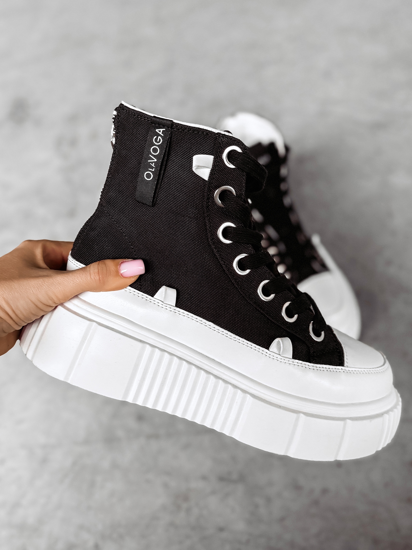 Trampki damskie DAZZLE OLAVOGA czarne