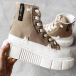 Trampki damskie DAZZLE OLAVOGA beżowe