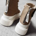 Trampki damskie DAZZLE OLAVOGA beżowe