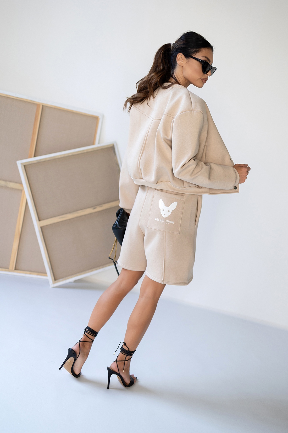 Szorty bermudy MC WHITE CAT j.beżowa