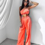 Komplet wakacyjny Sillena Ola Voga łososiowy