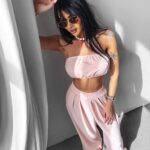 Komplet wakacyjny Sillena Ola Voga pudrowy róż