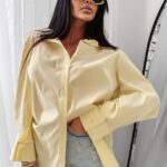 Koszula klasyczna WONDER OLAVOGA cytryna