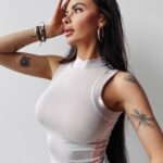 Top dopasowany LYON OLAVOGA szary