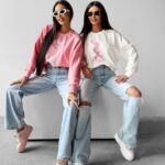 Bluza damska bawełniana AZAELA OLAVOGA ecru