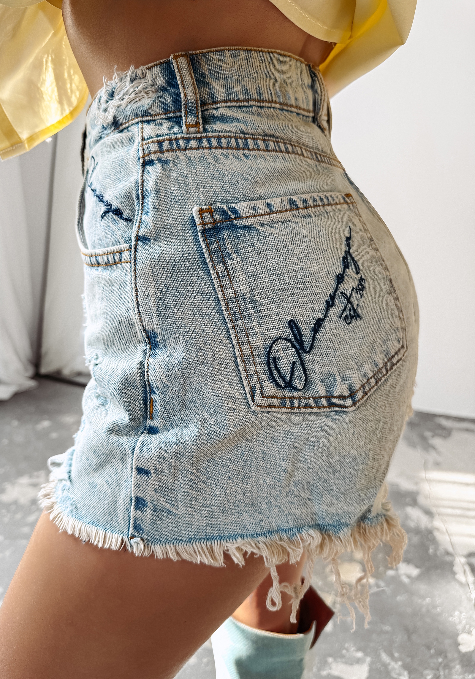 Spodenki damskie DREAMLIKE OLAVOGA j.niebieskie Spodenki damskie DREAMLIKE OLAVOGA j.niebieskie