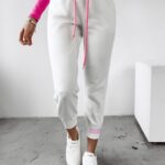 Spodnie sportowe damskie MIRACLE OLAVOGA ecru