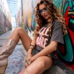 T-shirt bawełniany Solemare grafitowy