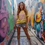 T-shirt bawełniany Solemare cytrynowy