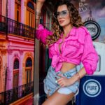 Koszula muślinowa KeyWest różowa