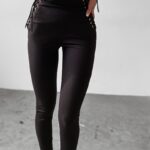 Legginsy przylegające LULLABY OLAVOGA czarne