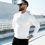 Bluzka męska longsleeve CONY OLAVOGA ecru