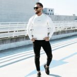 Bluzka męska longsleeve CONY OLAVOGA ecru