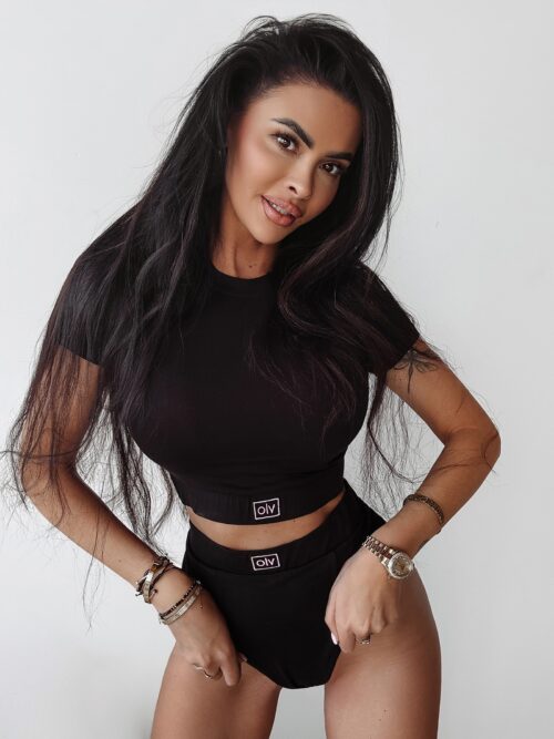 Komplet bieliźniany OYSTER OLAVOGA czarny