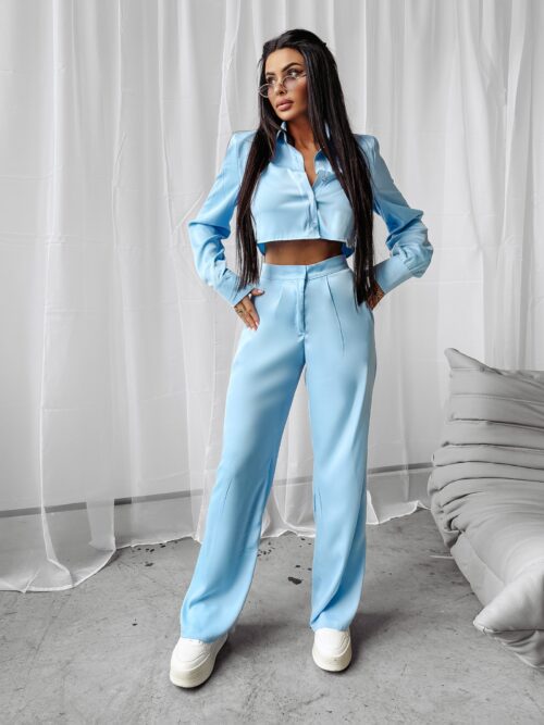 Komplet elegancki ETIKE OLAVOGA niebieski