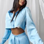 Komplet elegancki ETIKE OLAVOGA niebieski