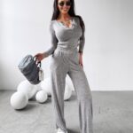 Komplet dopasowany FINEST OLAVOGA szary