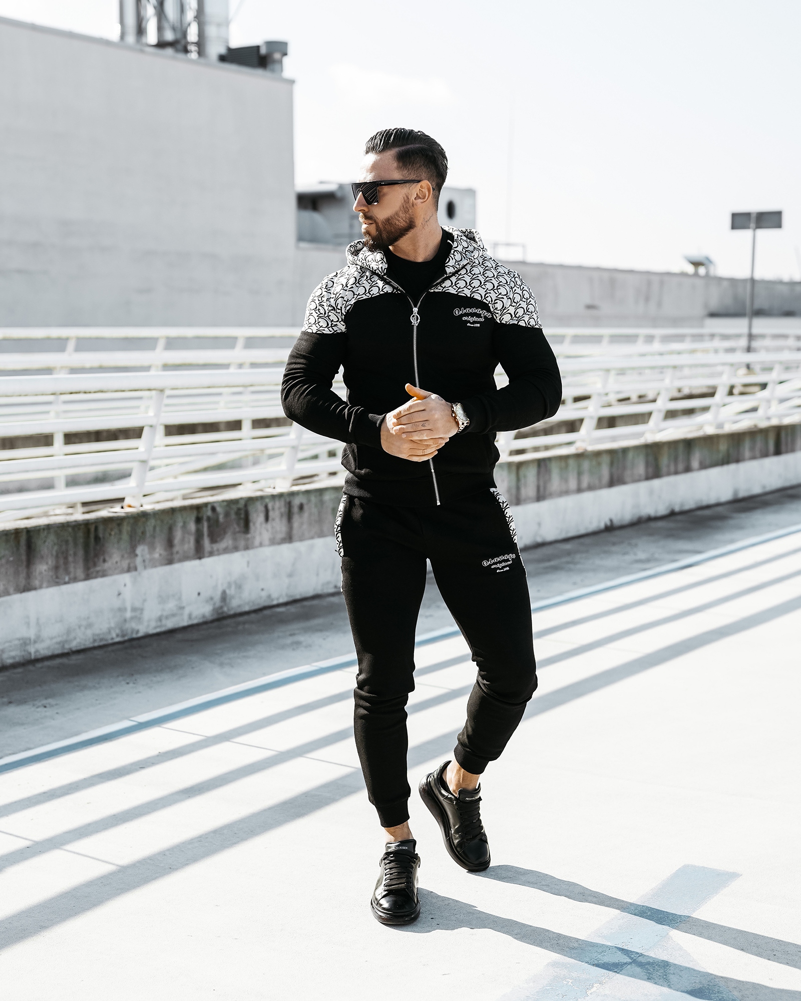 Dres męski GRAVITY OLAVOGA czarny