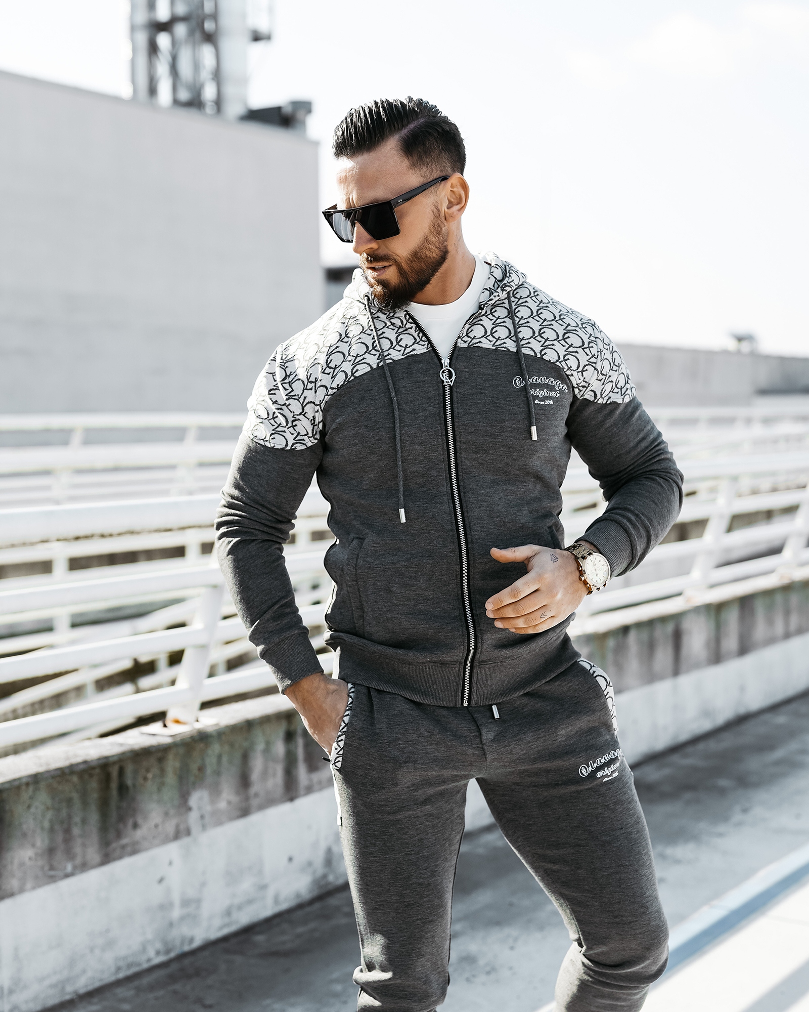 Dres męski GRAVITY OLAVOGA szary