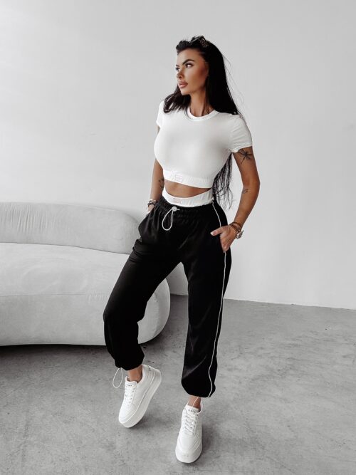 Spodnie sportowe damskie APPETIZER OLAVOGA czarne