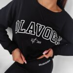 Bluza crewneck klasyczna Dreamer Ola Voga czarna