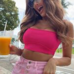 Top bandażowy Gops fuksja