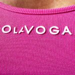 Komplet dopasowany Moody Ola Voga amarantowy