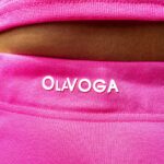 Komplet dopasowany Moody Ola Voga amarantowy