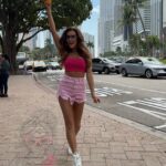 Spodenki damskie DREAMLIKE OLAVOGA różowe