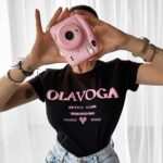 T-shirt klasyczny IDYLLIC OLAVOGA czarny