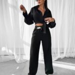 Koszula elegancka NODA OLAVOGA czarna