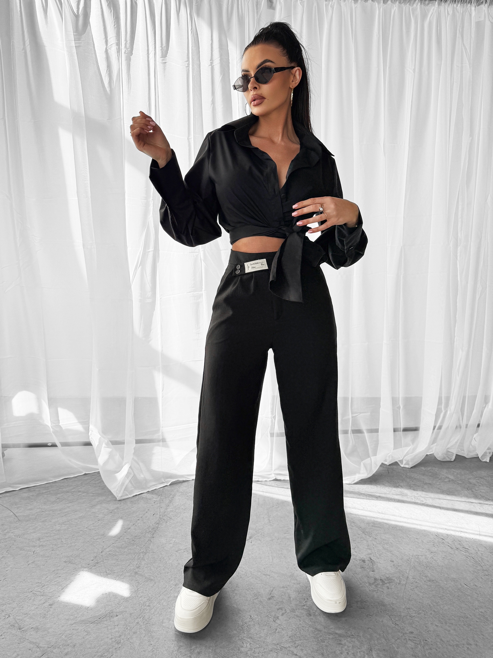 Koszula elegancka NODA OLAVOGA czarna