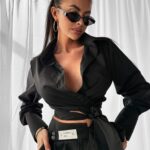 Koszula elegancka NODA OLAVOGA czarna