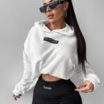 Bluza z kapturem DIDACTIC OLAVOGA biała