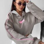 Bluza z kapturem DIDACTIC OLAVOGA szara