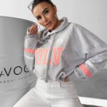 Bluza logowana GRAPE OLAVOGA szara