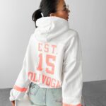 Bluza logowana GRAPE OLAVOGA ecru