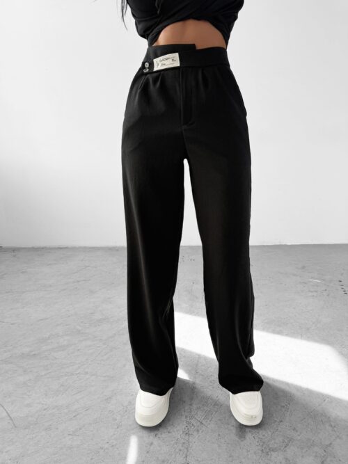 Spodnie przewiewne KORSADA OLAVOGA czarne