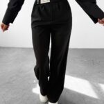 Spodnie przewiewne KORSADA OLAVOGA czarne